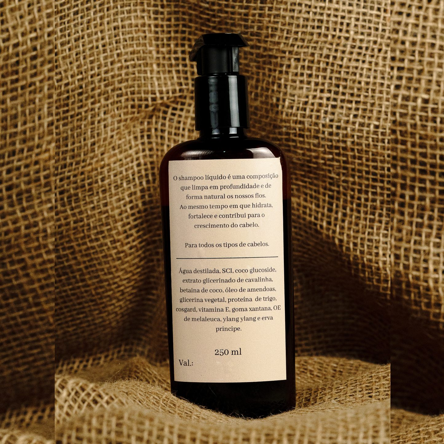 Shampoo Liquido - Frescor e fortalecimento